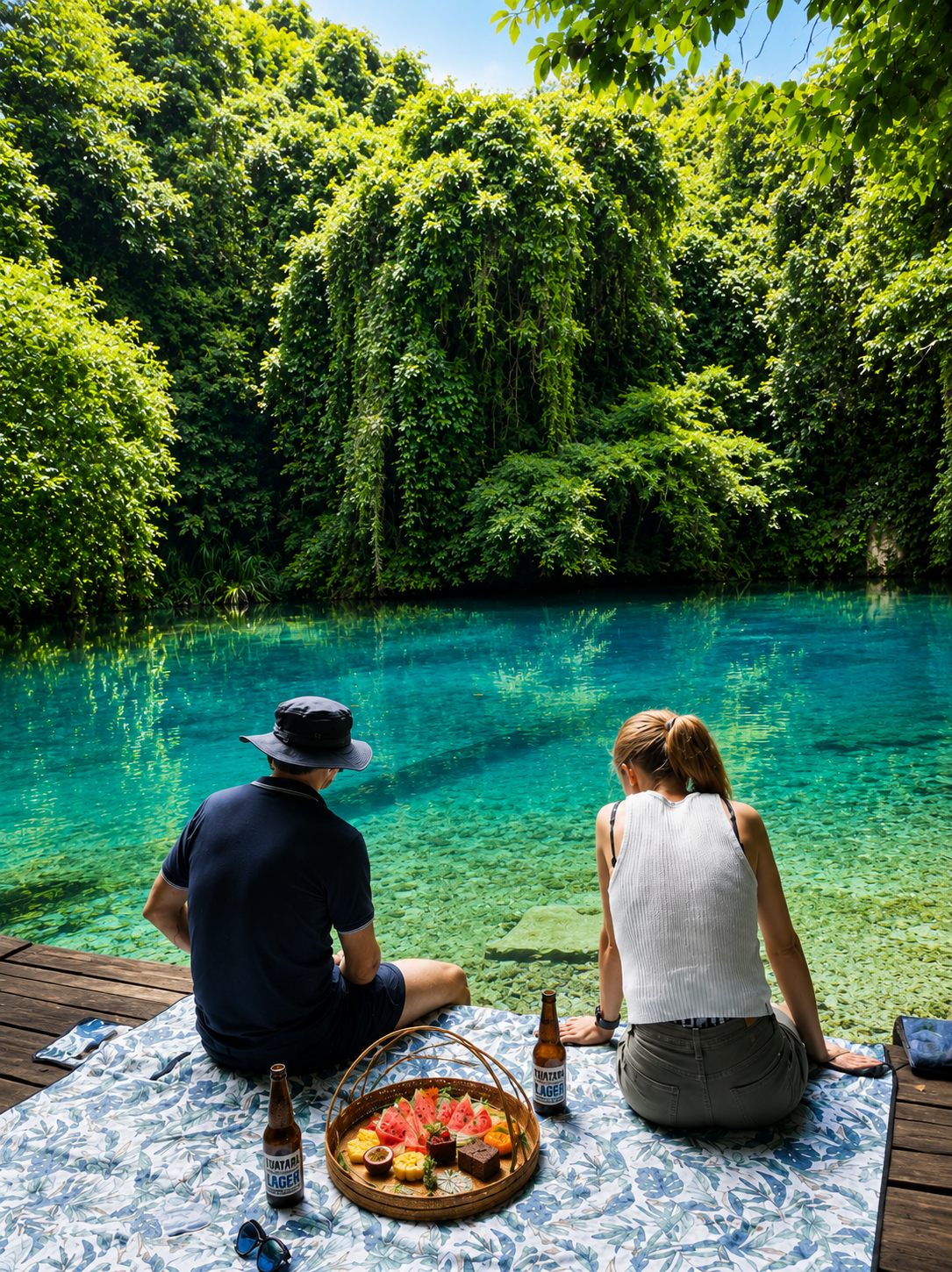 Included picnic lunch beside the Riri River